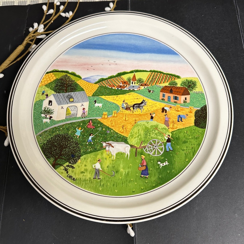 Villeroy & Boch "Design Naïf" Summer Plate # 2 Collection Decor‎ Accent Plate